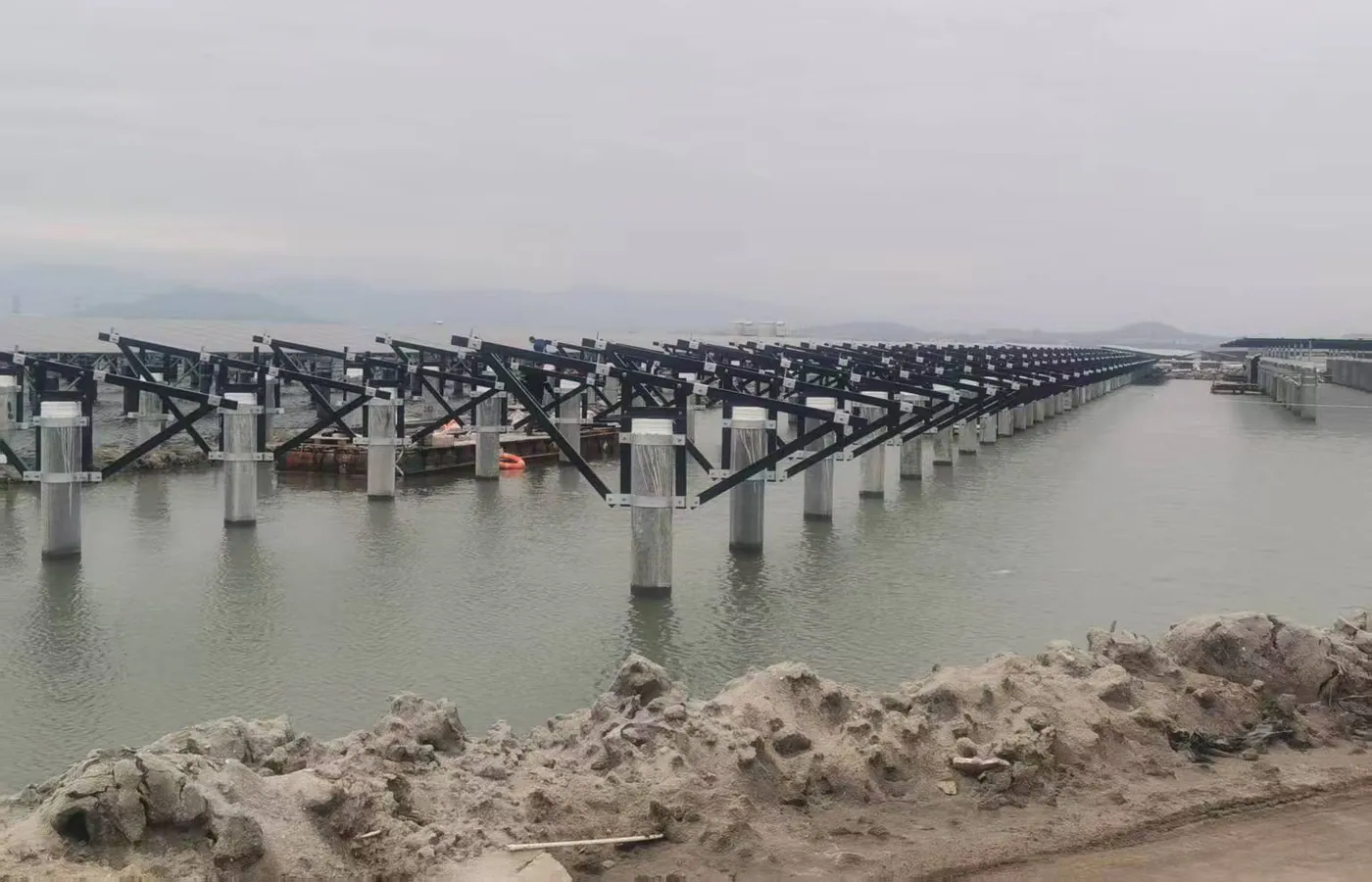 FRP industrial platform and access structure