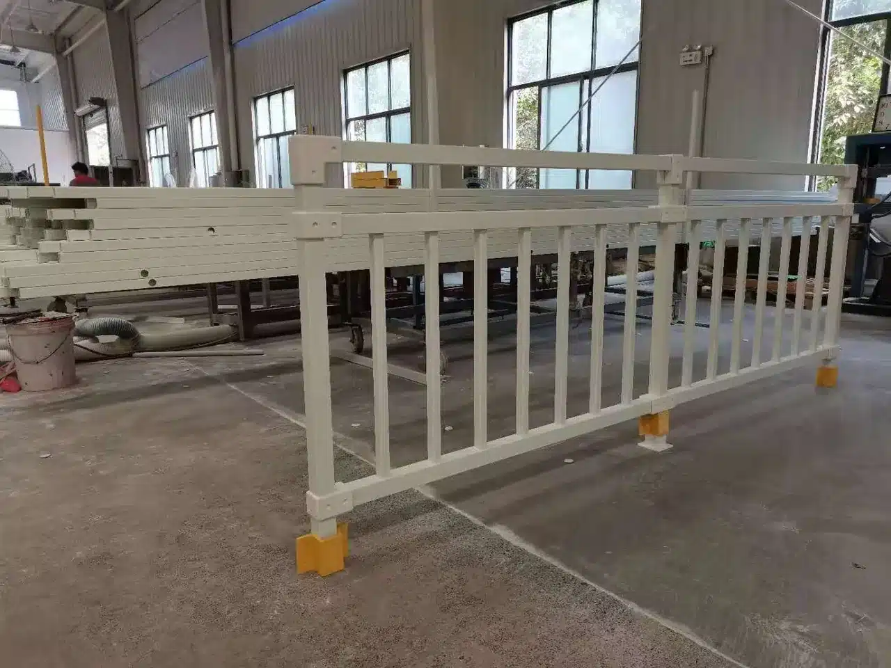 Haikuo FRP livestock gate and divider assembly at the factory