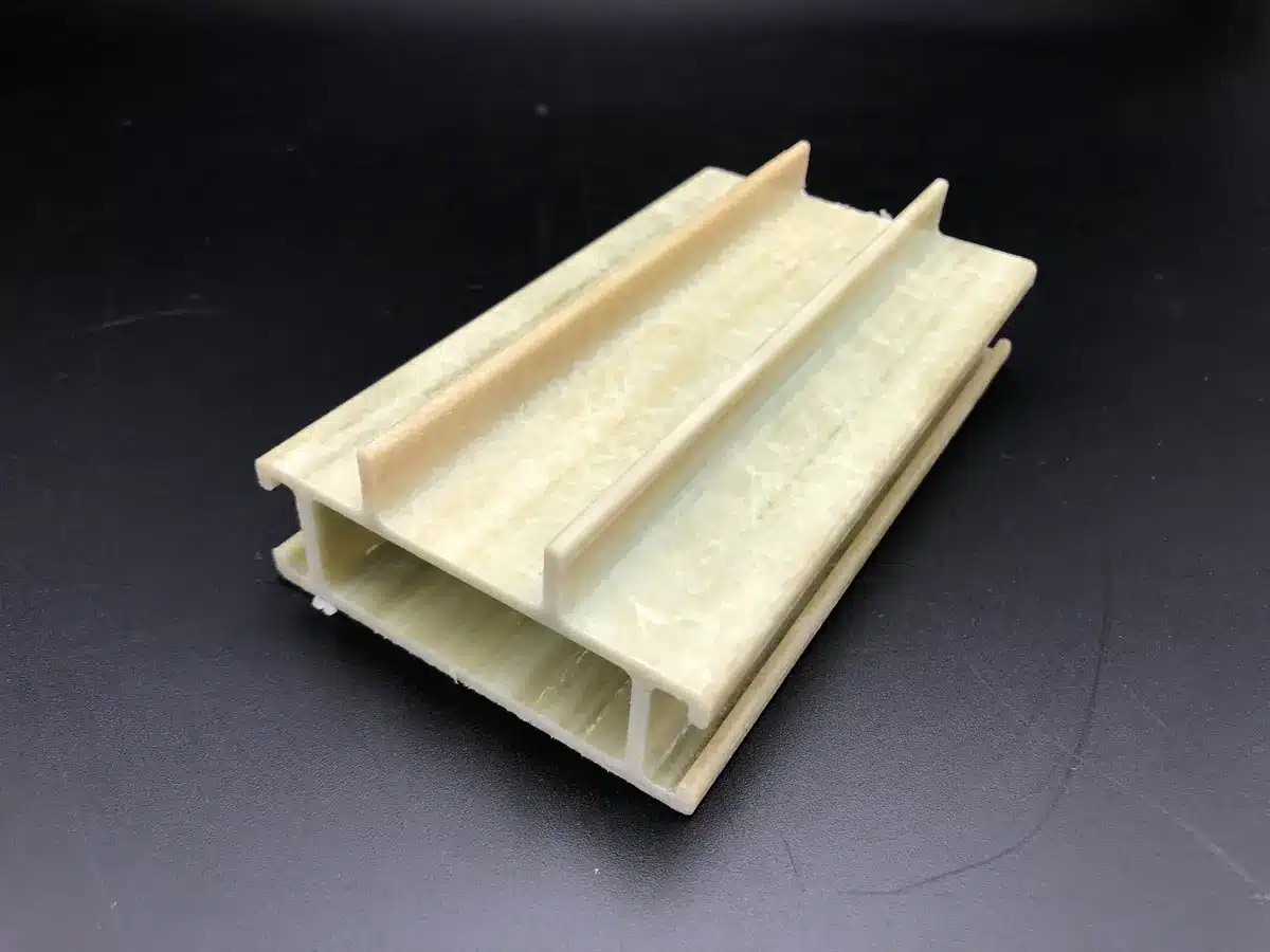 FRP panel profile section