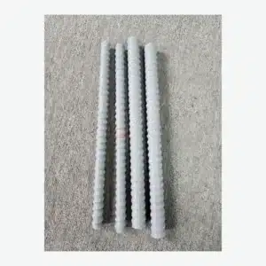 Dark fiber reinforced polymer rebar